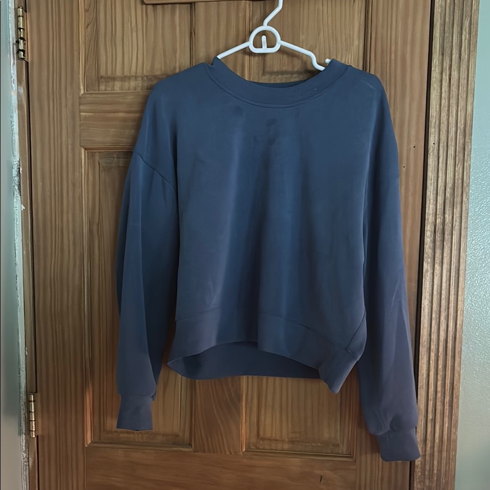 Lululemon Athletica blue Crewneck Top